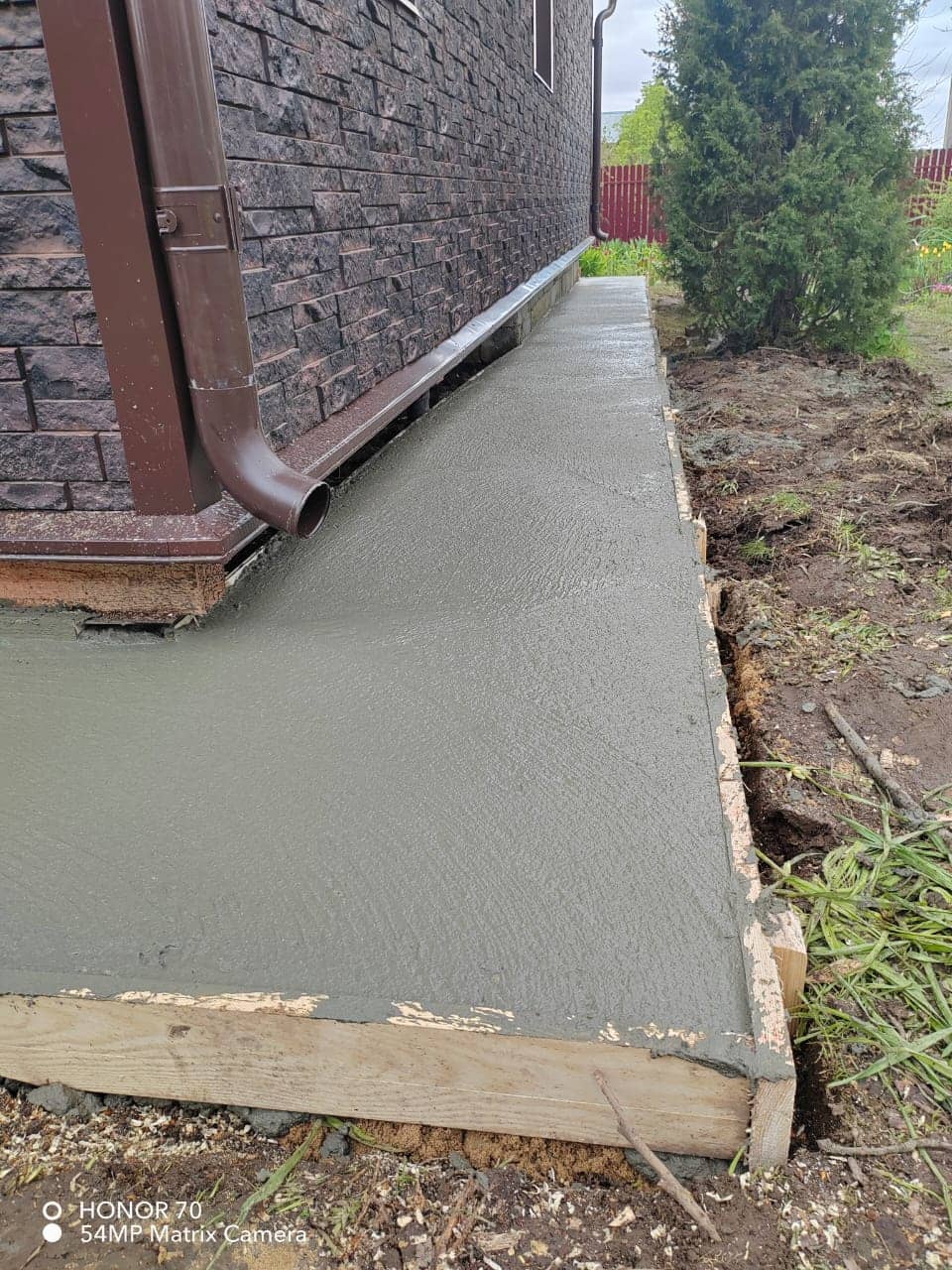 Фото объекта: Отмостка + фундамент