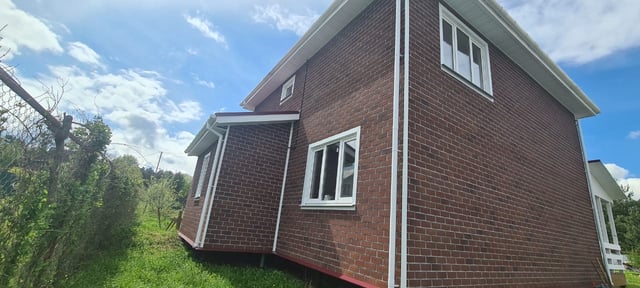 Перекрытие кровли профнастилом